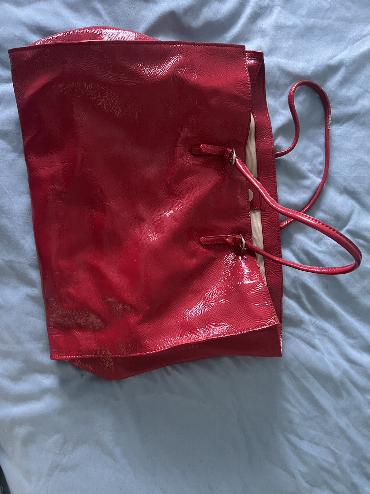 Talbots Red Polyurethane coated weatherproof Leat… - image 1