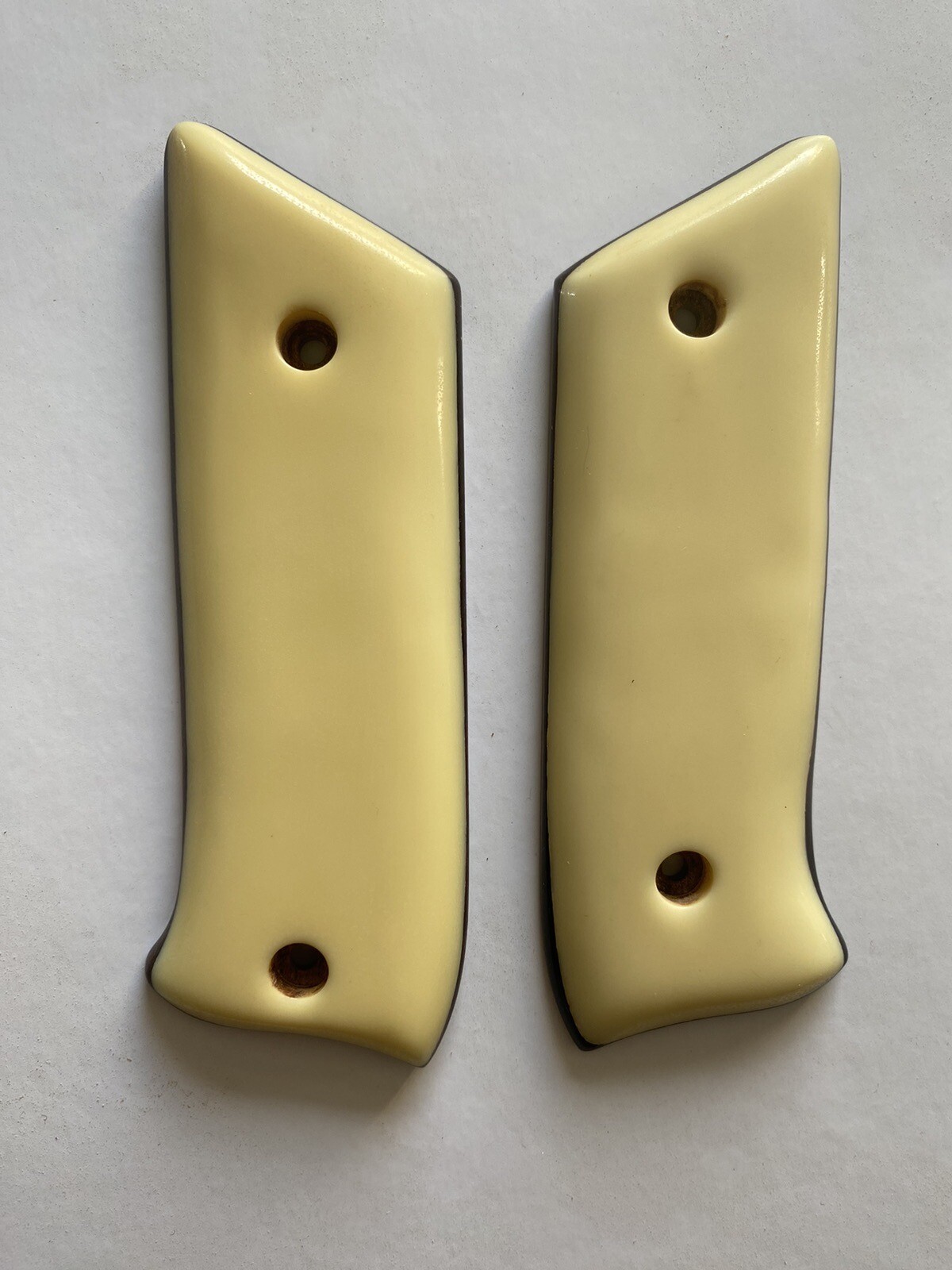 Jay SCOTT Faux Ivory Gun Grips for RUGER 22 Auto Standard & Mark MKI