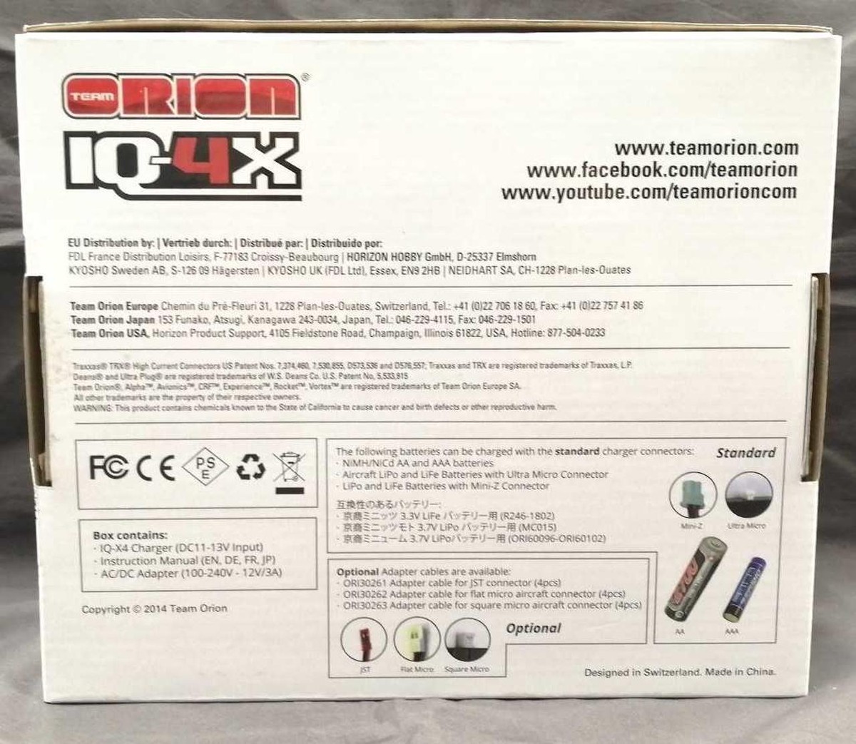 ORION IQ-4X 充電器 オリオン ミニ四駆 ミニッツ 新規入荷 - eplgmbh.at