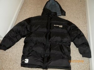 Mens US Polo Assn 1890 Black Puffer Parka Ski Jacket Artic Recon SZ LARGE /HOOD | eBay