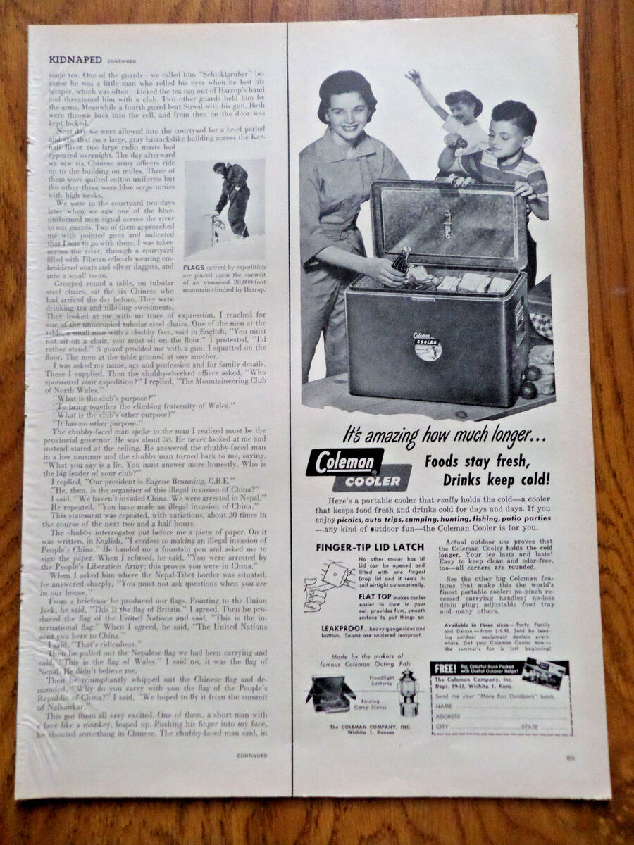 Coleman テーブル ◼️◼️希少1950年代コールマン ピクニックテーブル オリジナル