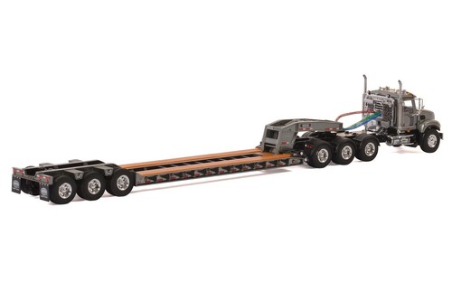 WSI 33-2013 Mack Granite 8x4 w/3-Axle Rogers Lowboy - Gray 1/50 Diecast MIB - Picture 3 of 3