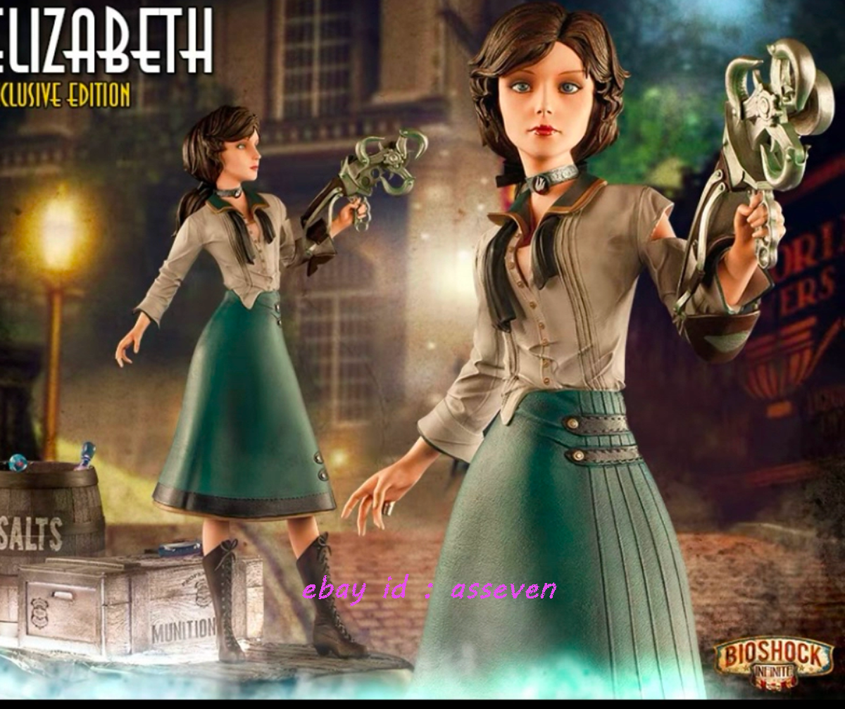 Gaming head 1/4 BioShock Elizabeth Regular version Figure Model In 
