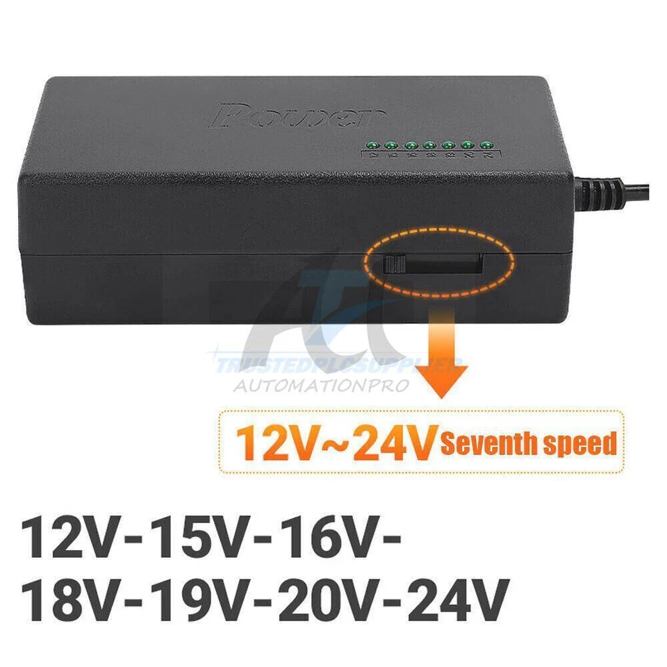 42 Tips 96W Universal Power Supply Charger for Laptop Notebook AC/DC Power - Image 3 of 4