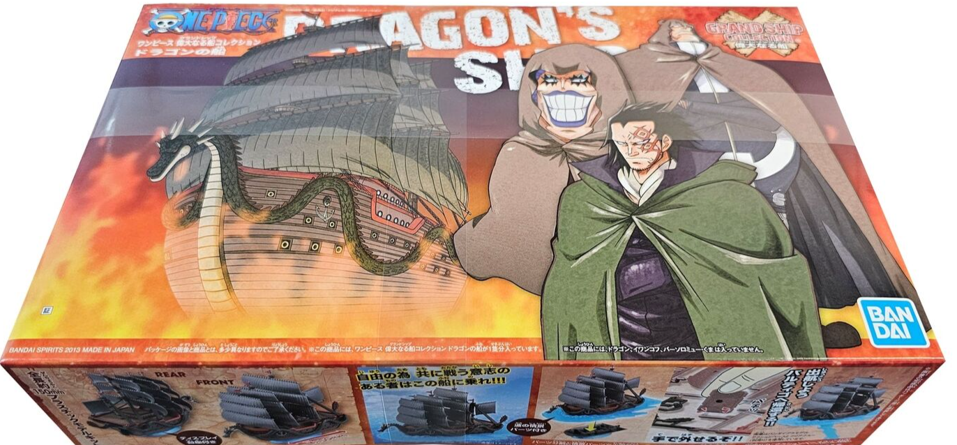 One Piece Model Kit Monkey D Dragon's Grand Ship Collection 09 Bandai Japan