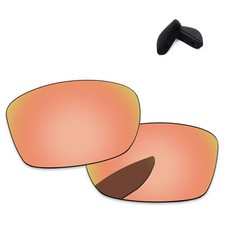 Lenslog Burnt Rose Polarized Replacement Lenses For-Oakley Urgency OO9158