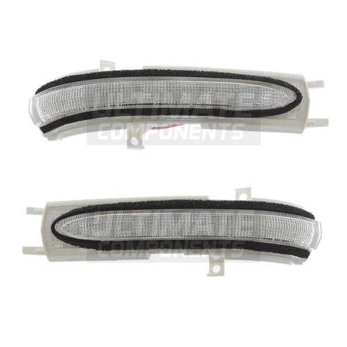 Wing Mirror Indicators Lights Honda Accord Mk7 Saloon 2003-2008 LED Clear 1 Pair