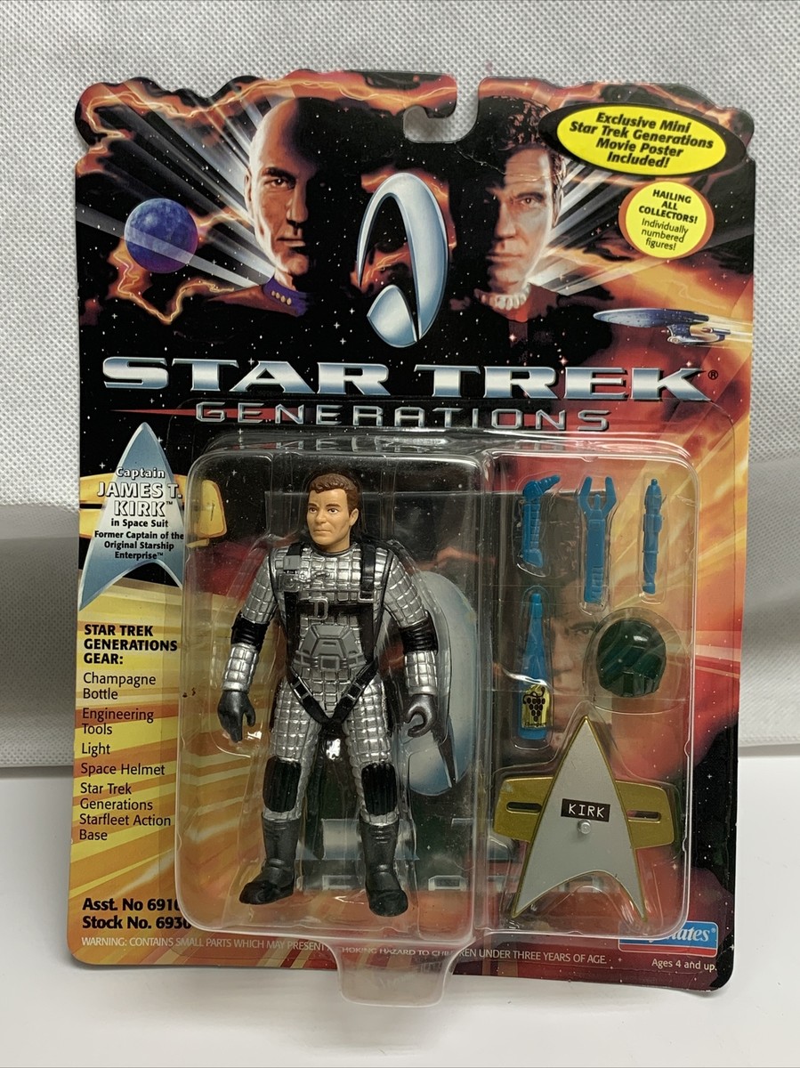 terrytory task セット 1994 Star Trek Generations Lt Commander James T Kirk Action