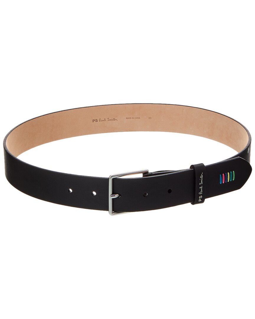 Мужской кожаный ремень Ps Paul Smith Stitch из натуральной кожи 8790₽