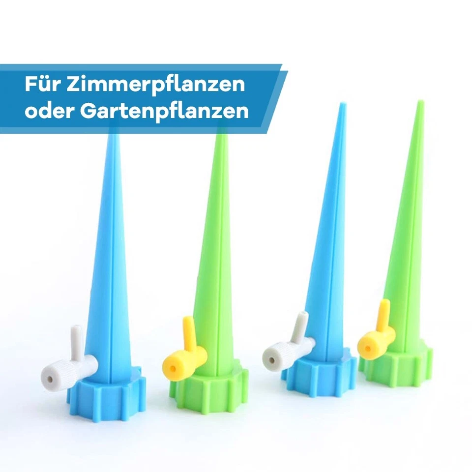 Wasserspender Pflanzen automatische Tröpfchenbewässerung Urlaub gießen bewässern - Bild 3 von 4