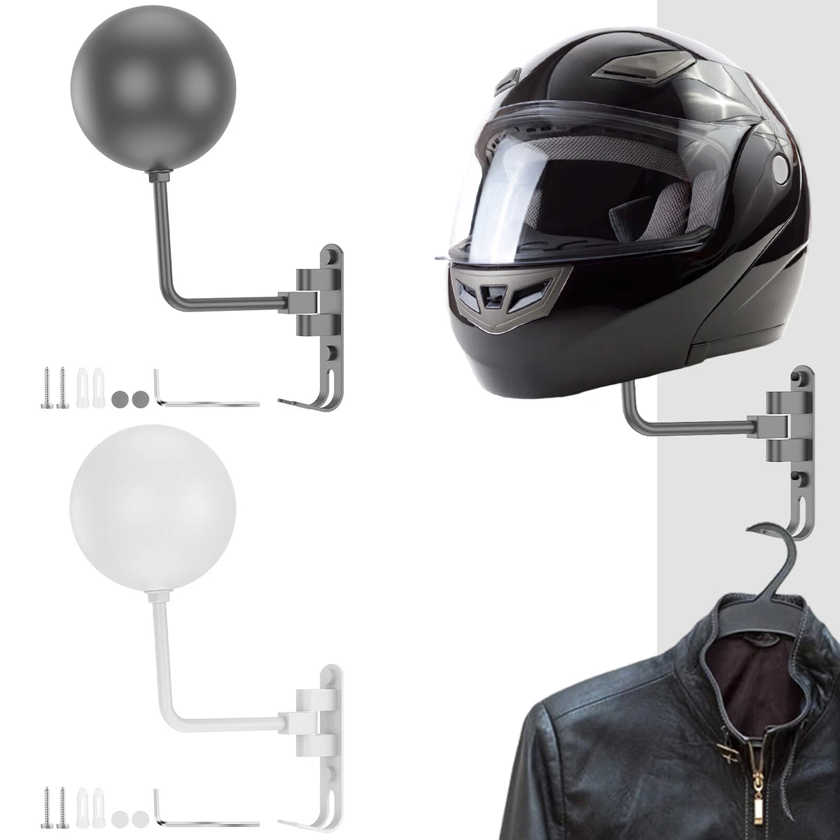 Helmet hooks cheap for wall
