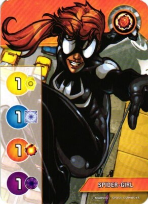 SPIDER GIRL Marvel Splendor Game Replacement Card Collectible Artwork