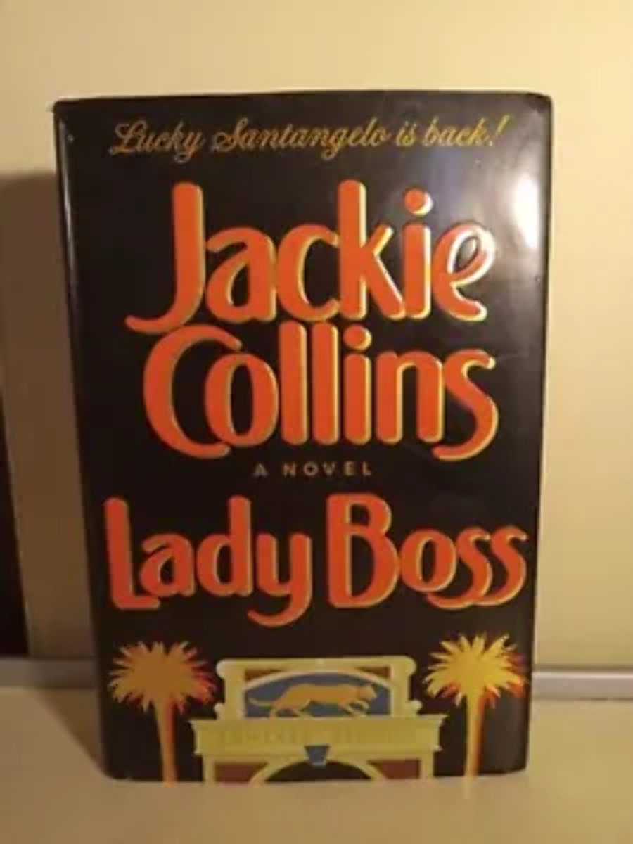 Lucky Santangelo #3: Lady Boss by Jackie Collins 9780671619374|