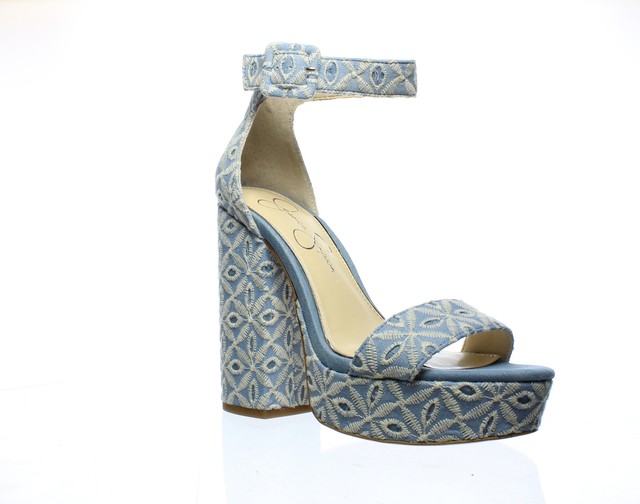 jessica simpson denim heels