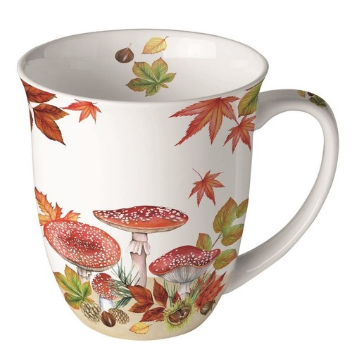 Tasse, Porzellantasse FLY AGARIC GROUP 0,4l Ambiente | Herbst, Pilze