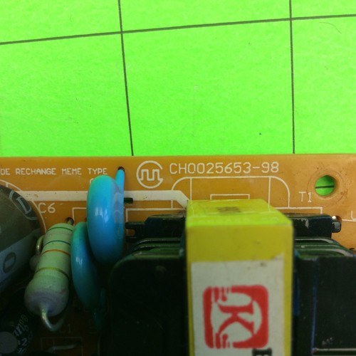 Apex AD-1110W DVD Video Player Main Power Board CH0025653-98 1010WD1020402 - Picture 7 of 7