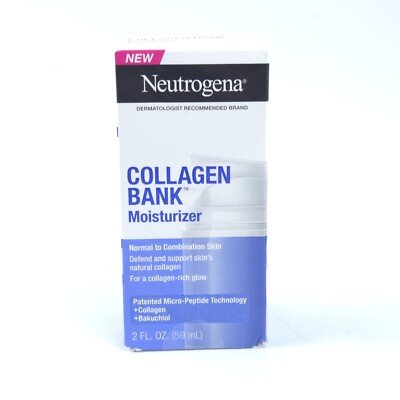 Neutrogena Collagen Bank Moisturizer 2 fl. oz | Bakuchiol, Glow Plump Skin #639