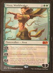 Nissa, Worldwaker - Magic 2015 (M15) - Mythic Rare