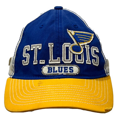 Louis Blues NHL Hockey CCM Canada Cycle Motor Distressed Baseball Cap  Hap