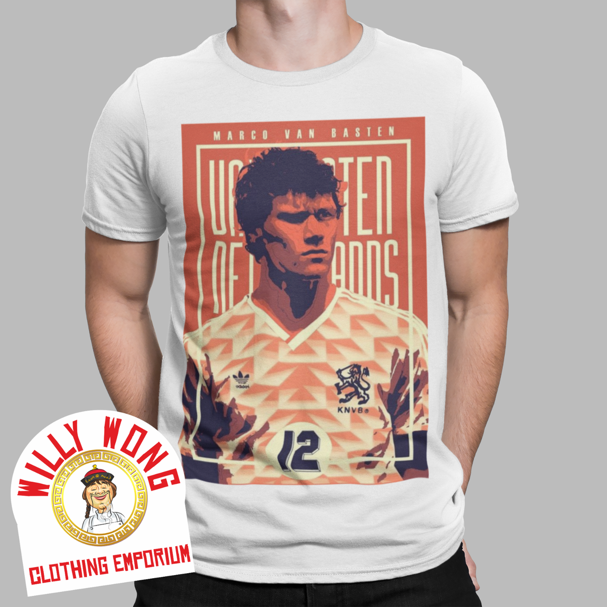 Van Basten Holland Euro Football T-Shirt Euros European Tournament