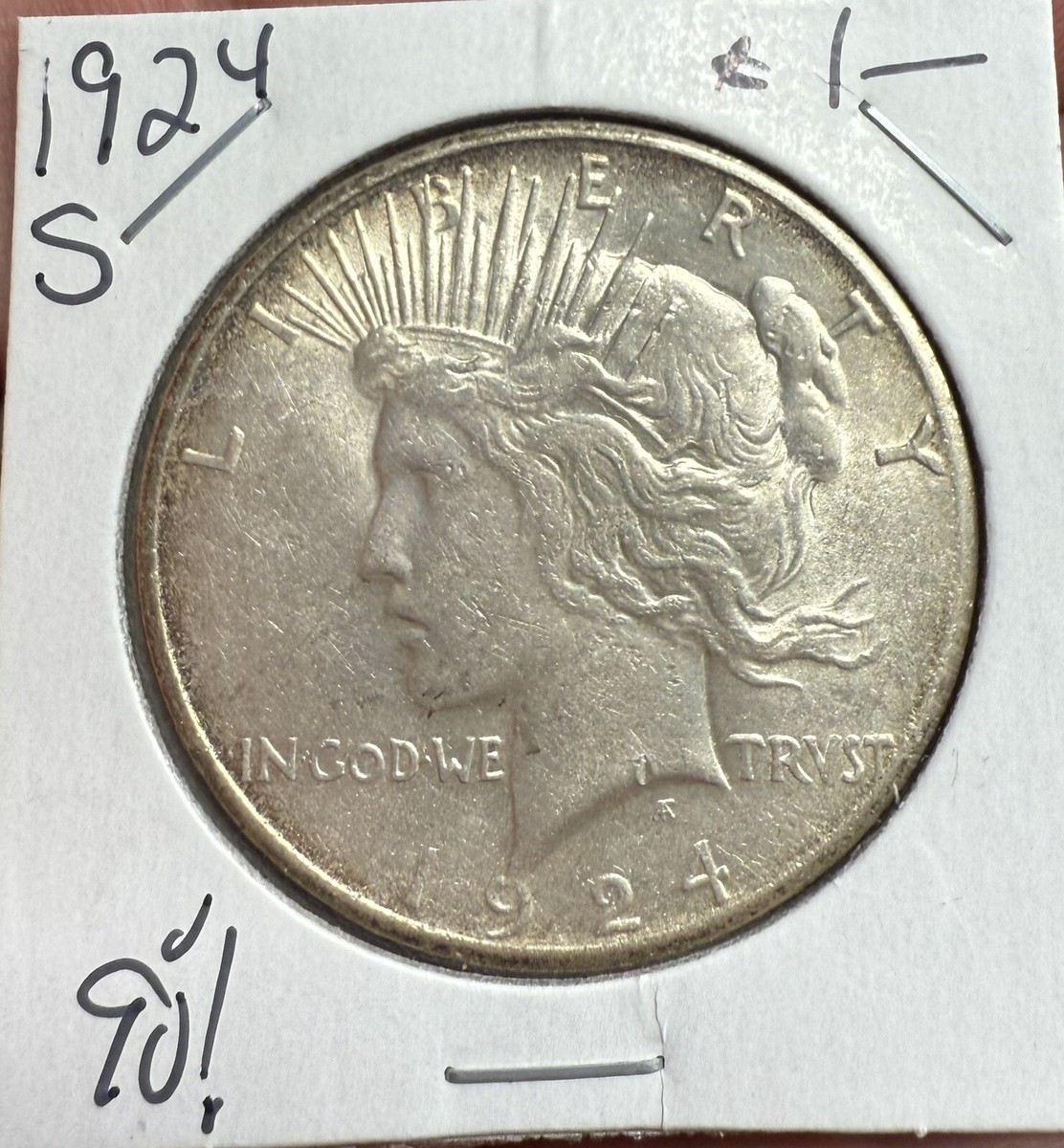 1924-S Peace Dollar *BETTER DATE* | eBay