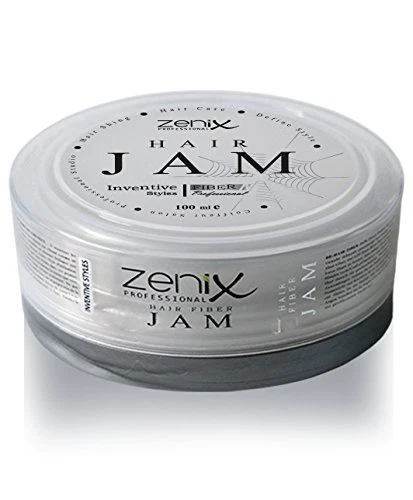 Zenix Hair Jam Inventive Styles 3 x 100ml Fiber Jam Hair Wax