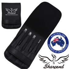 Professional Eyebrow Tweezers Set Plucker Puller Slanted Pointed Tip Manicure   