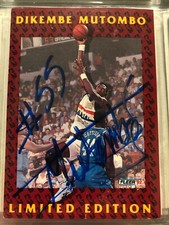 Dikembe Mutombo [Limited Edition] #12 Prices | 1992 Fleer | Basketball Cards
