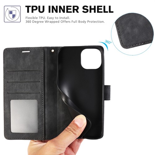 For iPhone 16 15 14 13 12 11 Pro Max Leather Women Wallet Flip Case Stand Cover - Picture 22 of 68
