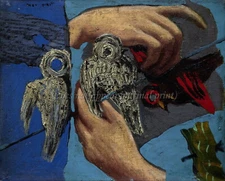 MAX ERNST Surrealism Art Poster or Canvas Print "Birds"