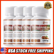 Premium Berberine HCl with Ceylon Cinnamon 1200mg - Blood Sugar & Immune Support