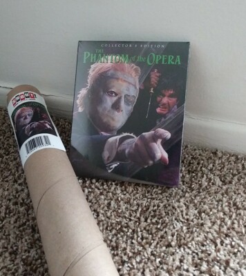 PHANTOM OF THE OPERA Collector's Edition w/ Slipcover & Poster Scream Factory