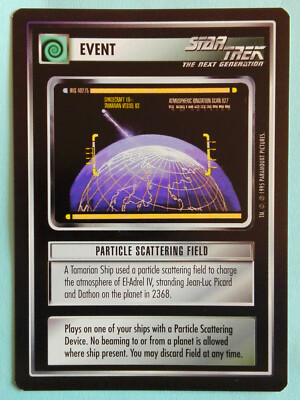 Star Trek CCG - Event: Particle Scattering Field (common)