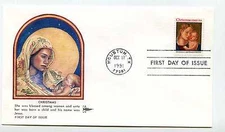 2578 Christmas 1991, Madonna GillCraft FDC