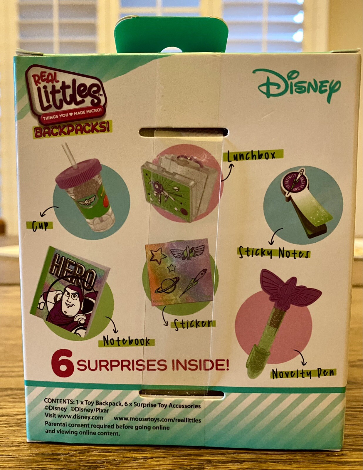 REAL LITTLES Limited Edition Micro Disney Toy Story Buzzlightyear