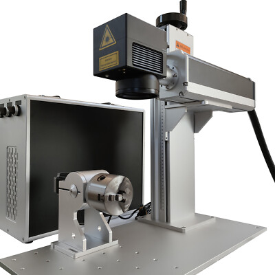 60W JPT MOPA M7 Fiber Laser Marking Machine Engraver LightBurn EZCAD Metal Color