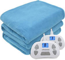 Dreamcatcher+Kingsize+Premium+Polar+Fleece+Heated+Electric+Under+Blanket+With+Le  for sale online | eBay