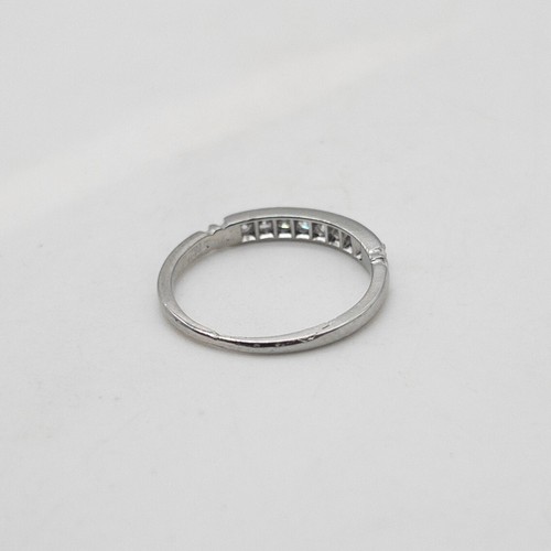 Vintage 1930s Signed TRAUB Orange Blossom .25ct VS G Diamond 18k White Gold Ring - Picture 6 of 8