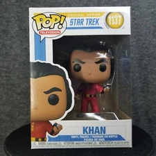 Funko Pop! TV Star Trek #1137 Khan Vinyl Figure w/ Protector