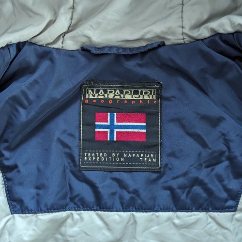 Napapijri Men's Parka Jacket With Fur Size M Navy Casual Clothing - Picture 12 of 24