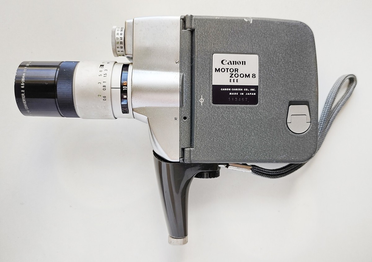 レトロフィルムカメラ　Canon Moter Zoom 8 EEE Vintage Canon Motor Zoom 8 EEE 8mm Movie Camera | eBay Australia