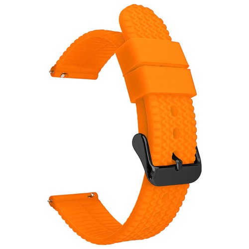 Schnellverschluss Silikon Kautschuk Armband Wasserdicht Uhrenarmband Strap 18 20 22 24 mm - Bild 39 von 47