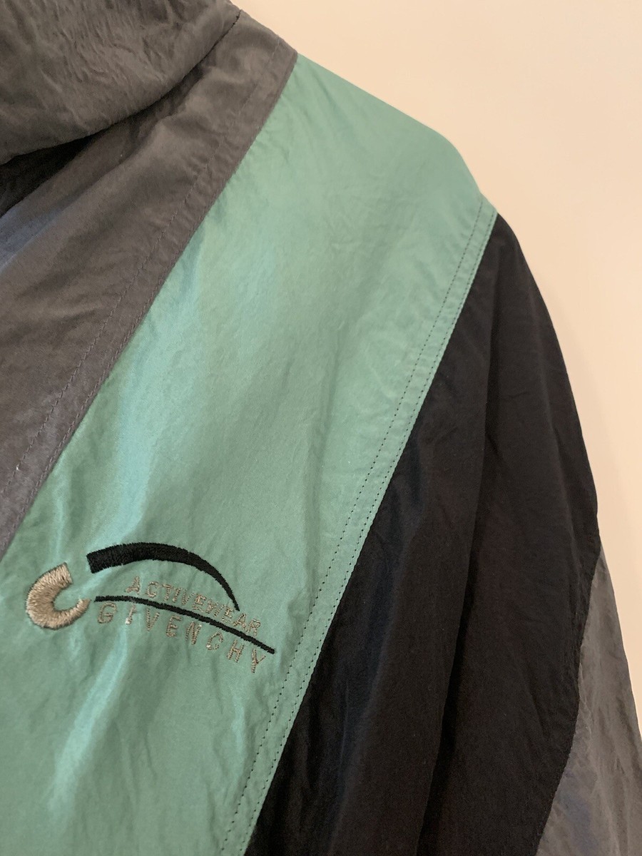 Vintage Givenchy Active Wear Windbreaker Silk Jacket Full Vintage Givenchy Active Wear Windbreaker Silk Jacket Full