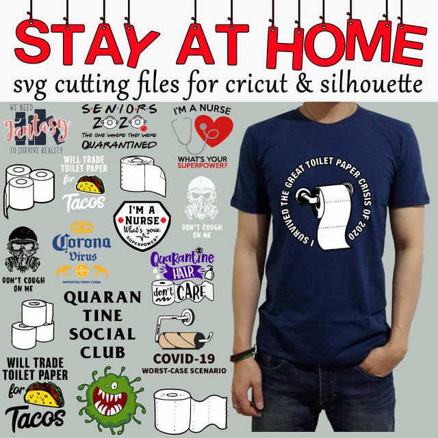 Download Quarantine 2020 SVG DXF JPEG toilet paper SVG DXF Stay Home SVG DXF | eBay