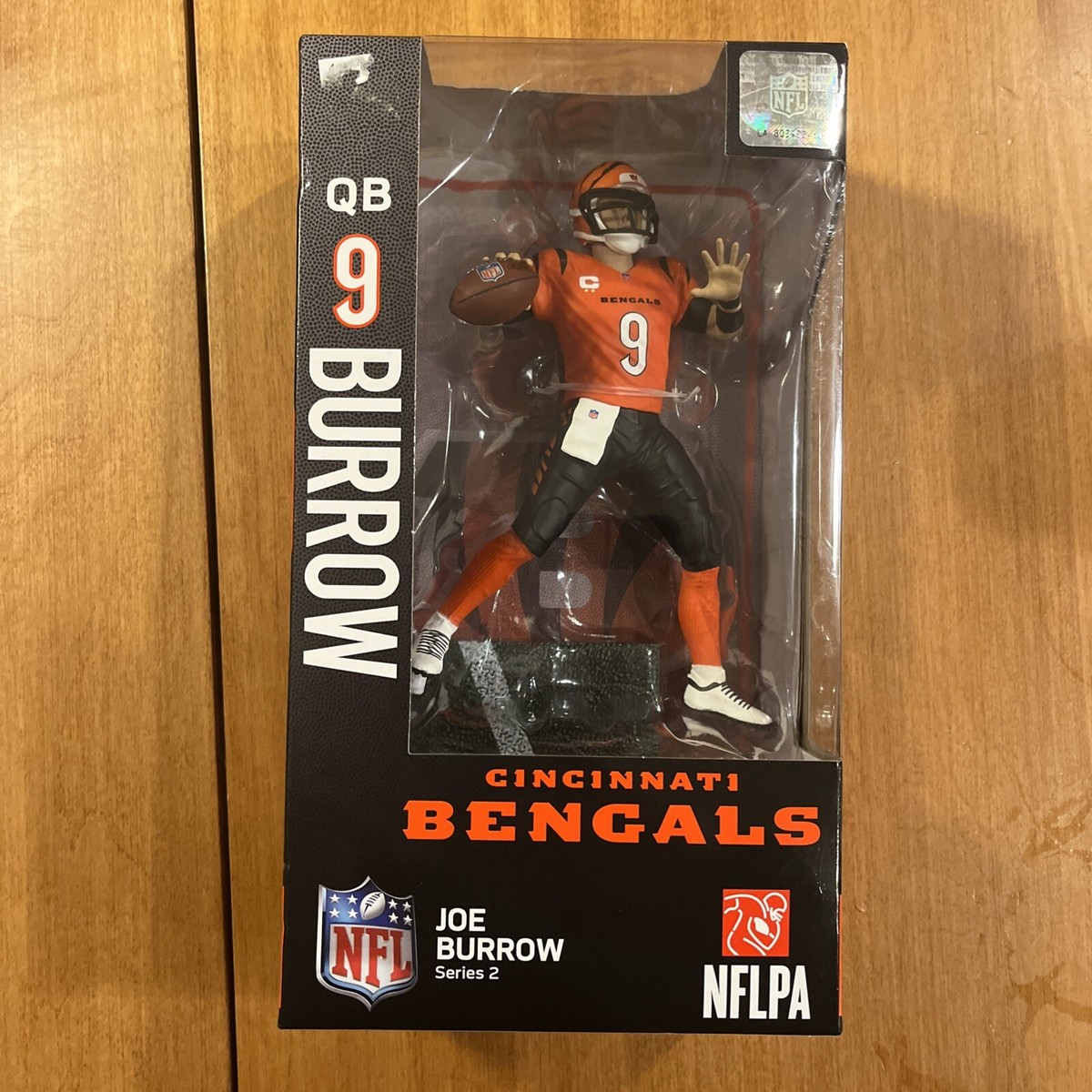 NFL Cincinnati BENGALS BURROW 9／タンブラー付き NFL Cincinnati BENGALS BURROW 9／タンブラー付き NFL Cincinnati