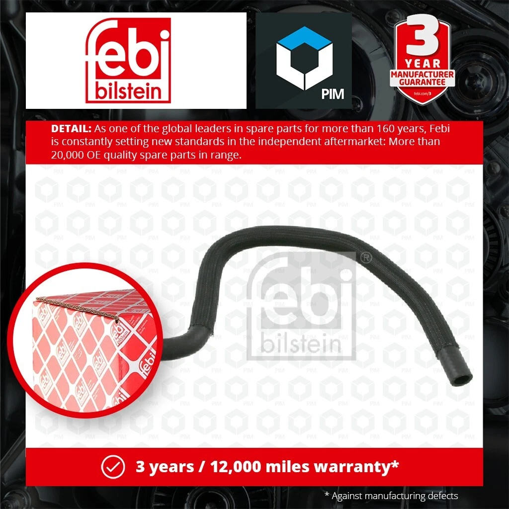 Power Steering Pipe Hose fits BMW 330 E46 3.0 00 to 01 32411093130  