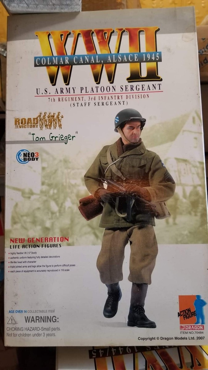 WWII U.S. Army Platoon Sergeant フィギュア WWII U.S. Army