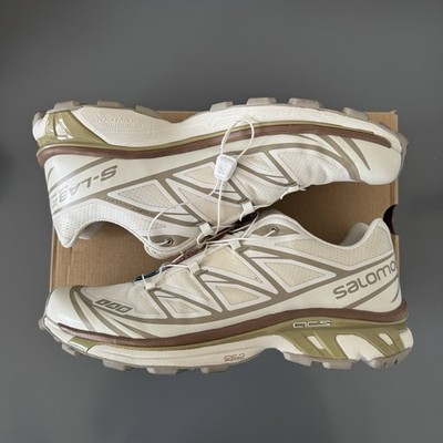 靴 Salomon XT-6 Turtledove Vintage Khaki Salomon XT-6 Turtledove Vintage Khaki White Tan Beige 2022