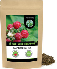 Tisana Foglie Di Lampone 125G, Tè Sfuso, Foglie Di Lampone Essiccate E Tagliate