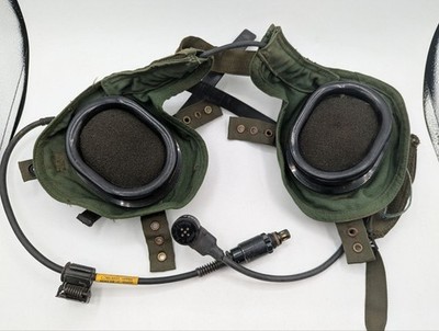 USGI Flight Helmet Earcup Headset Cord Assembly Pilot Aviation - MT52-1